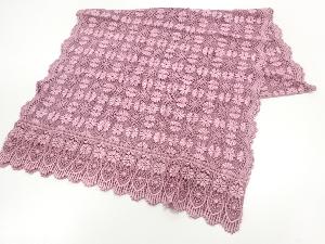 レース花模様ショール